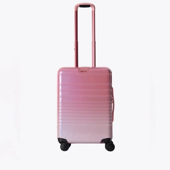 BEIS x Wicked Pink Ombré Limited Edition Suitcase - Picture 2 of 5
